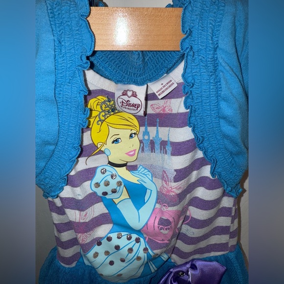 Girls Cinderella night gown 4T - Picture 2 of 7